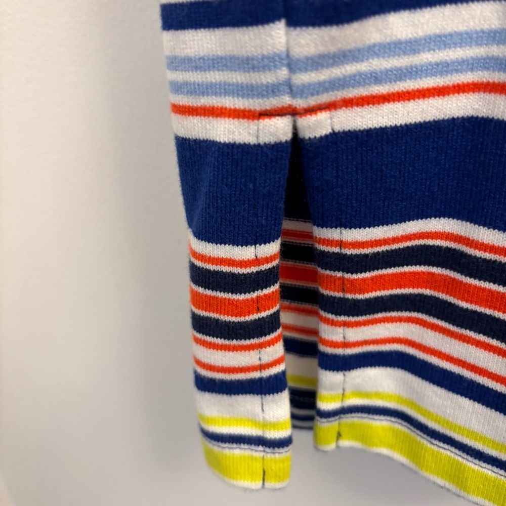 Liz Claiborne Women’s Weekend Striped‎ Dress Small 90's Preppy Coastal Vintage - Picture 7 of 8